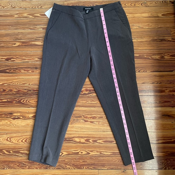 NWT Ellen Tracy Charcoal Pants - Picture 7 of 9